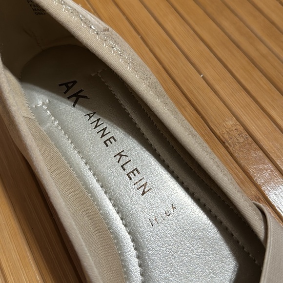 Anne Klein Flex Cream Flats - Picture 3 of 5